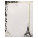 Eiffel Tower French Style Letterhead