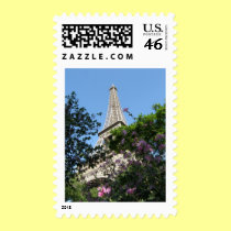 Eiffel Tower Garden stamps