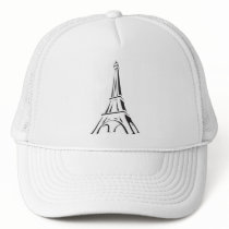 EIFFEL TOWER TRUCKER HAT