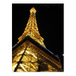 Eiffel tower in Las Vegas Postcard