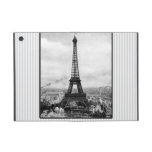 Eiffel Tower In Paris Striped Vintage Case For iPad Mini
