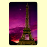 Eiffel Tower in Sunshine Sky Premium Magnet magnets