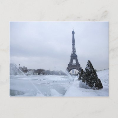 Eiffel Tower Winter