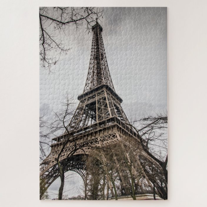 Eiffel Tower Jigsaw Puzzle Zazzle