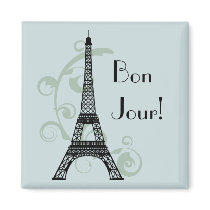 Eiffel Tower Magnet by JadoreParis Eiffel Tower Magnet