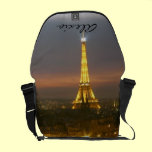 Eiffel Tower messenger bags