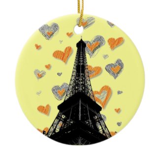 Eiffel Tower Ornament ornament
