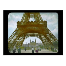 Eiffel Tower Paris 1900 Exposition Universelle Post Card