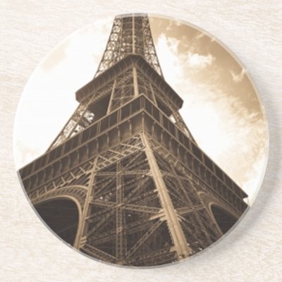 Eiffel tower Paris coasters