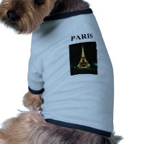 eiffel tower paris france pet clothing