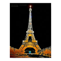 Eiffel Tower, Paris, France posters