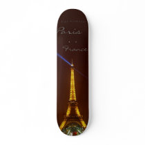 Eiffel Tower, Paris France Skateboard Deck
