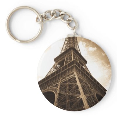 Eiffel tower Paris keychains