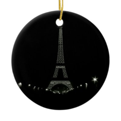 Eiffel Tower Paris ornaments
