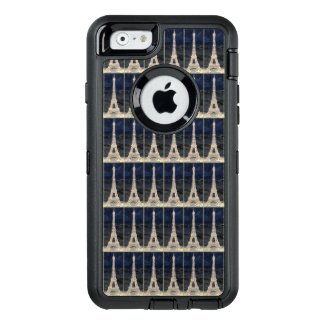 Eiffel Tower Pattern OtterBox iPhone 6/6s Case