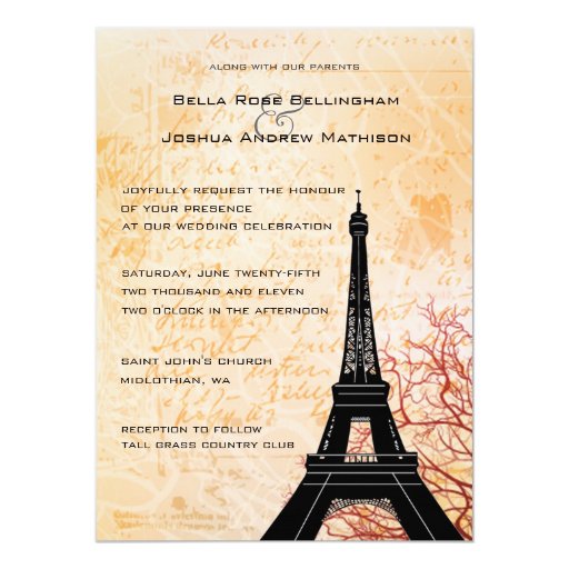 eiffel tower themed wedding invitations eiffel tower wedding invitation zazzle eiffel tower themed wedding invitations eiffel tower wedding invitation zazzle