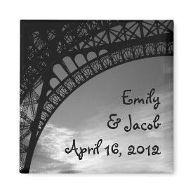 Eiffel Tower Personalized Magnet magnet
