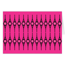 Eiffel Tower Pink Poodle Cards