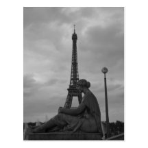 Eiffel Tower Post Card