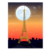 Eiffel Tower Post Cards
