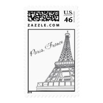 Eiffel Tower postage