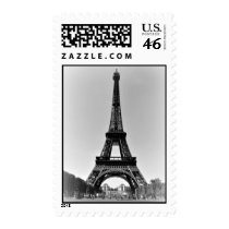 Eiffel Tower Postage Stamps