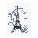 Eiffel Tower Postcard