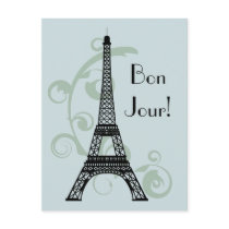 Eiffel Tower Postcard