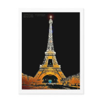 Eiffel Tower Post Card