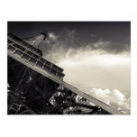 Eiffel tower postcard