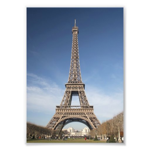 Eiffel Tower Print Photo Print | Zazzle