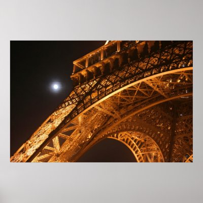 Eiffel Tower print by GetOutTheMap