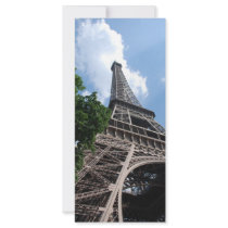 Eiffel Tower Full Color Rack Card