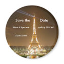 eiffel-tower, Save the Date Magnet by spollard01 eiffel-tower, Save the Date Magnet