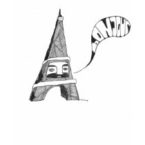 Eiffel Tower saying Bonjour t-shirts by alohakelly Eiffel Tower saying Bonjour t-shirts