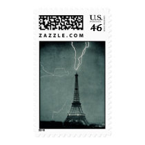 Eiffel Tower Struck postage