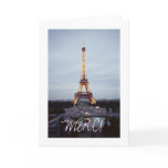 Eiffel Tower Thank You Card