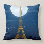 Eiffel Tower Throw Pillows