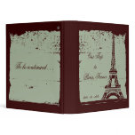 Eiffel Tower Travel Photo Binder