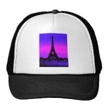 Eiffel Tower Trucker Hats