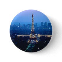 Eiffel Tower Twilight Buttons