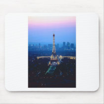 Eiffel Tower Twilight Mousepad