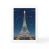 Eiffel Tower Valentine greeting card card