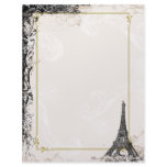 Eiffel Tower vintage style Letterhead