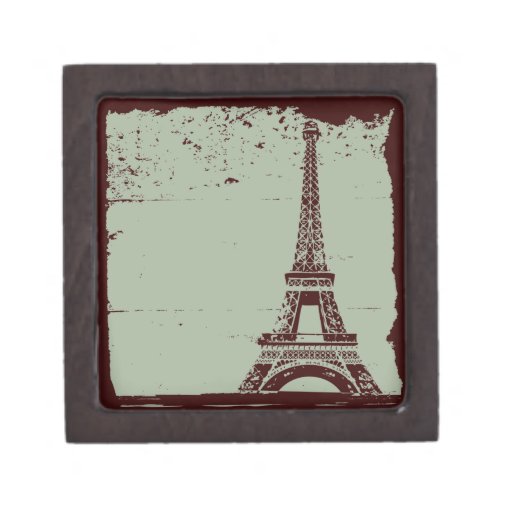Eiffel Tower Wedding Keepsake Box Premium Jewelry Box Zazzle