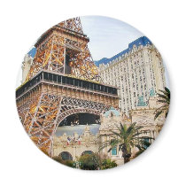 Eiffel Towers Las Vegas Paris magnets by lifesphere Eiffel Towers Las Vegas Paris magnets