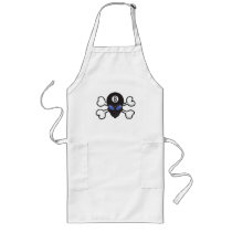 eight ball alien Skull and Crossbones Aprons