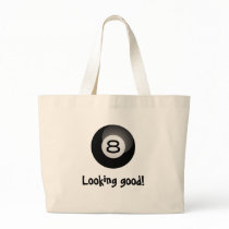 Eight Ball Canvas Bag