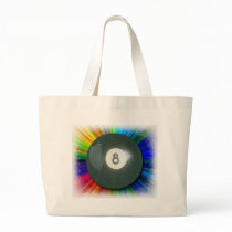 Eight Ball Canvas Bag