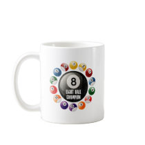 EIGHT BALL CHAMPION MUG